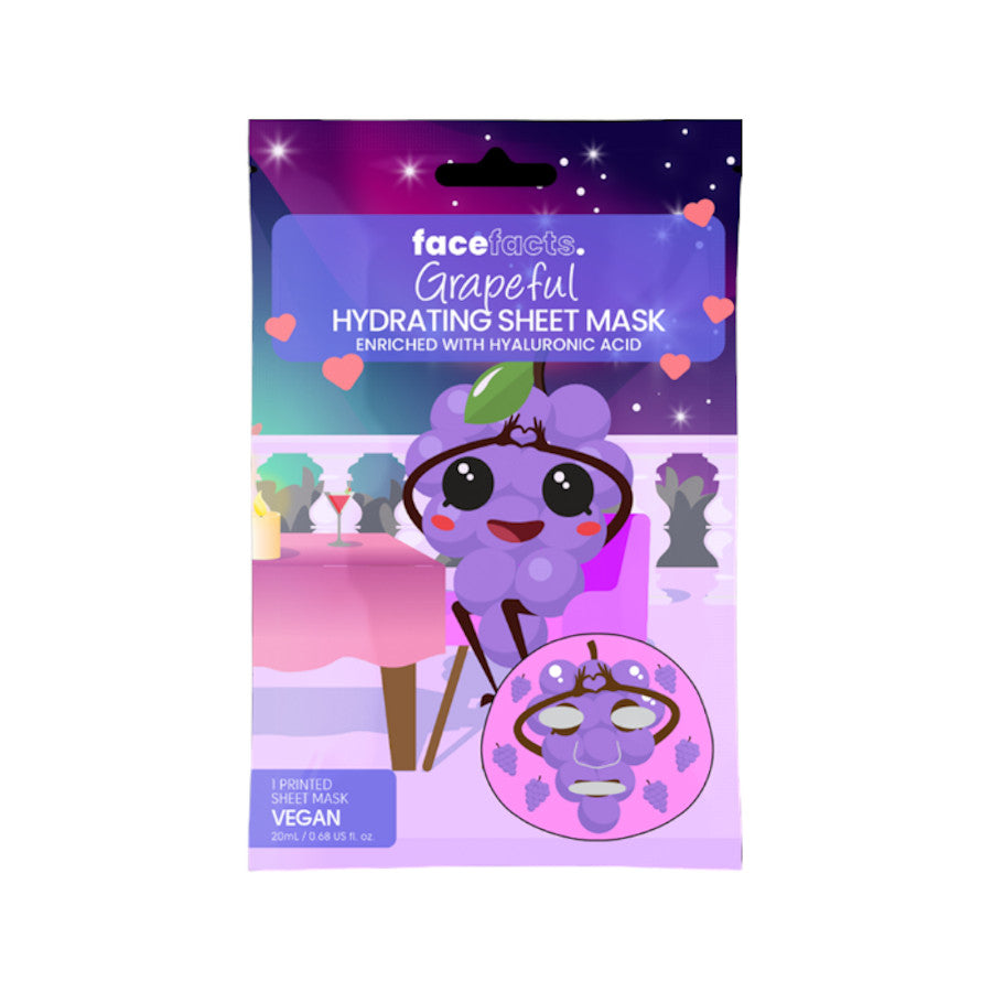 Face Facts Grapeful Hydrating Sheet Mask - 20ml