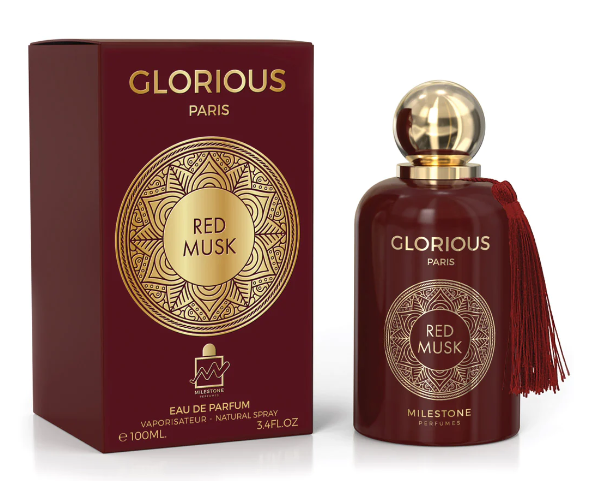 Milestone Glorious Paris Red Musk 100ml Eau De Parfum