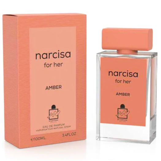 Milestone Narcisa Amber 100ml Eau De Parfum