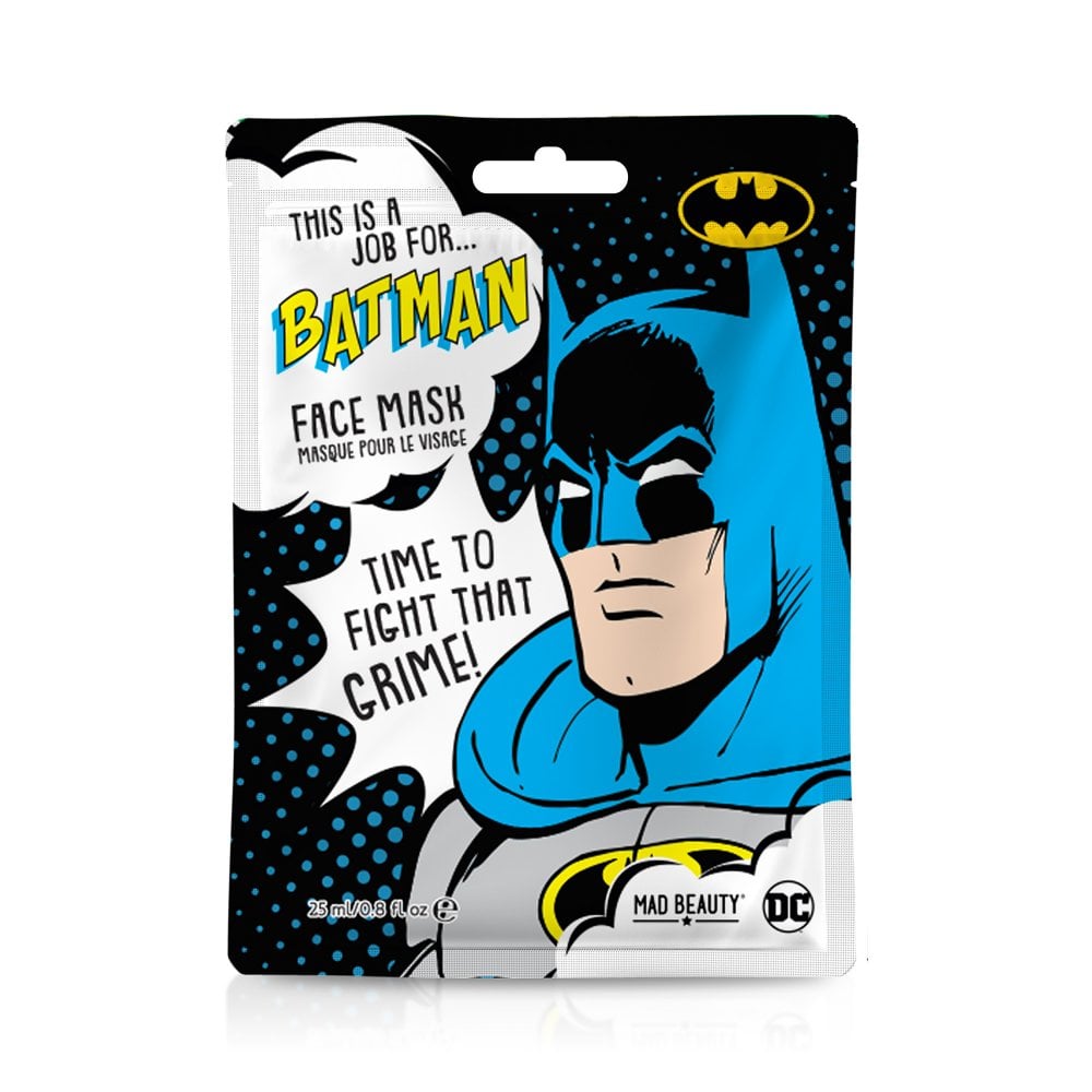 Mad Beauty DC Batman Black Tea Sheet Mask