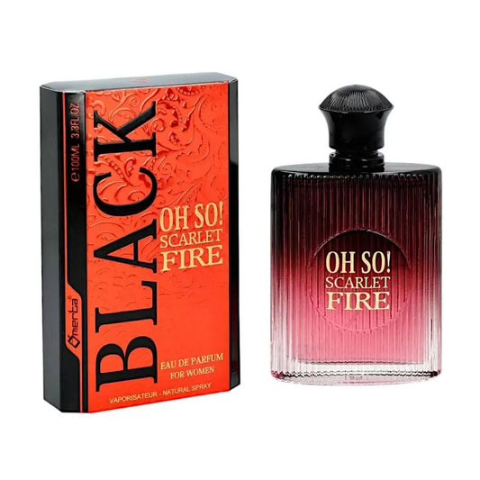 Omerta Oh So Black! Scarlet Fire 100ml Eau De Parfum