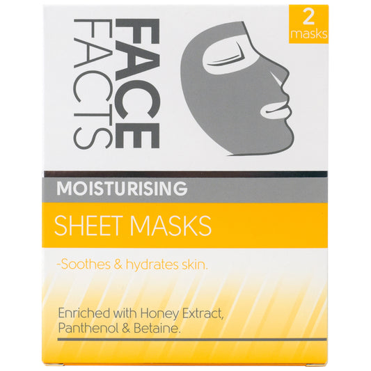 Face Facts Moisturising Sheet Mask - 2 Masks