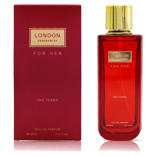 London Fragrances Red Roses 100ml Eau De Parfum