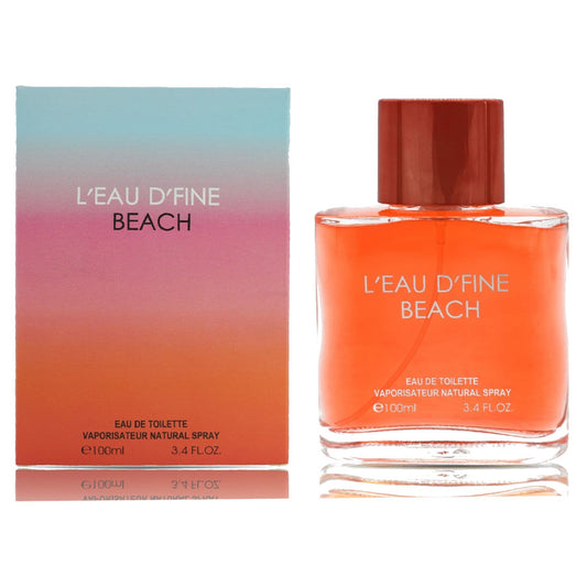 Fine Perfumery L'Eau D'Fine Beach 100ml Eau De Toilette