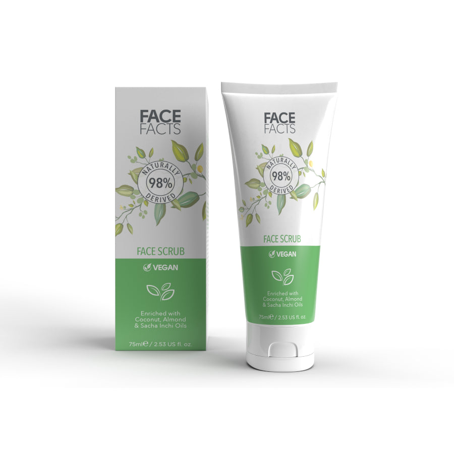 Face Facts 98% Natural Face Scrub - 75ml