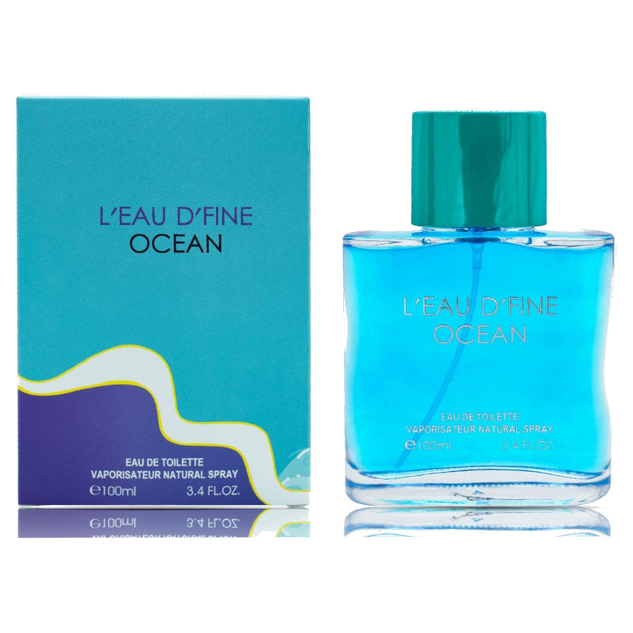 Fine Perfumery L'Eau D'Fine Ocean 100ml Eau De Toilette