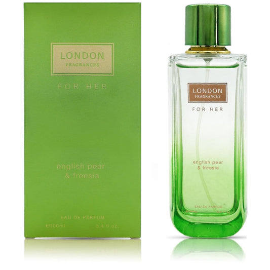 London Fragrances English Pear and Freesia 100ml Eau De Parfum