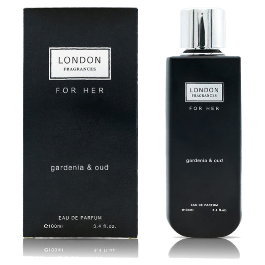 London Fragrances Gardenia and Oud 100ml Eau De Parfum