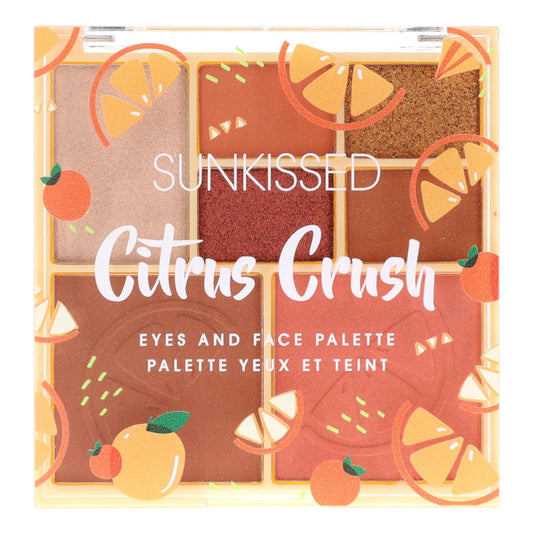 Sunkissed Citrus Crush Eyes & Face Palette