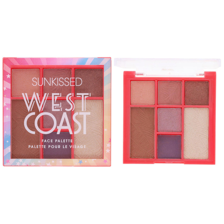 Sunkissed California Dreaming West Coast Face Palette