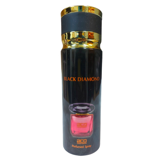 Aco Perfumes Black Diamond Perfumed Deodorant - 200ml