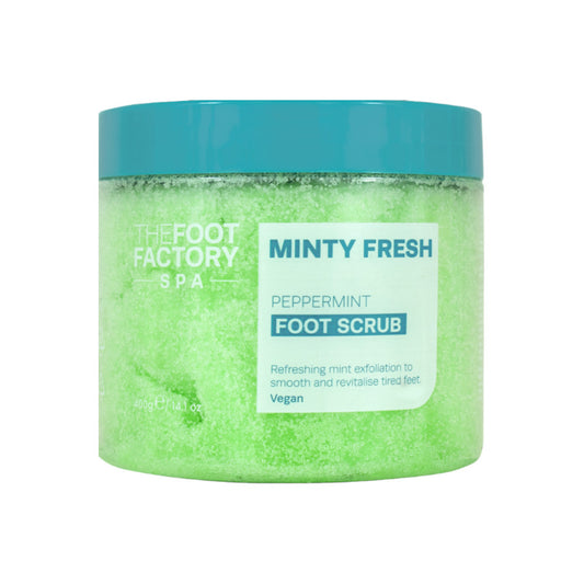 Face Facts The Foot Factory Minty Fresh Peppermint Foot Scrub - 400g