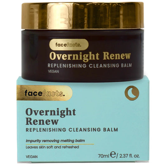 Face Facts Overnight Renew Replenishing Cleansing Balm - 70ml