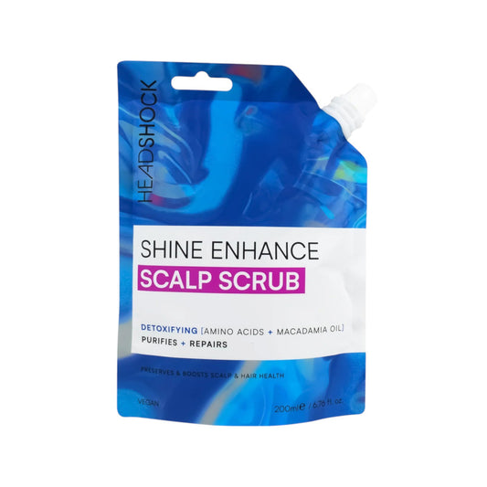 Face Facts Headshock Shine Enhance Scalp Scrub - 200ml