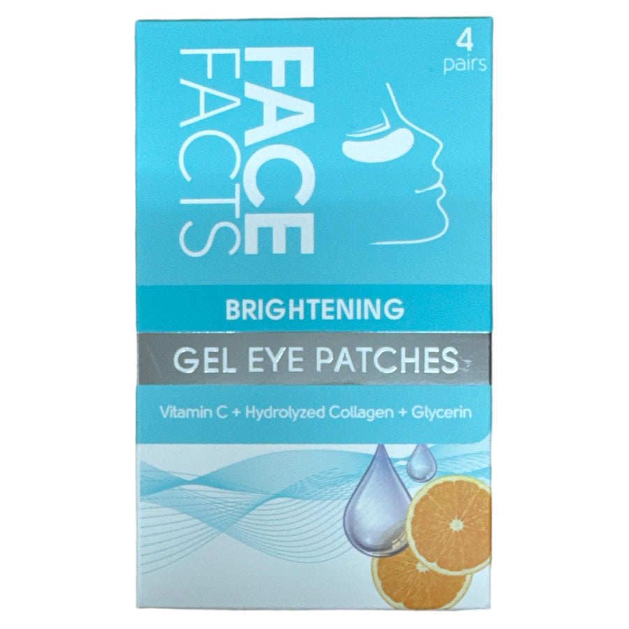 Face Facts Brightening Gel Eye Patches - 4 Pairs