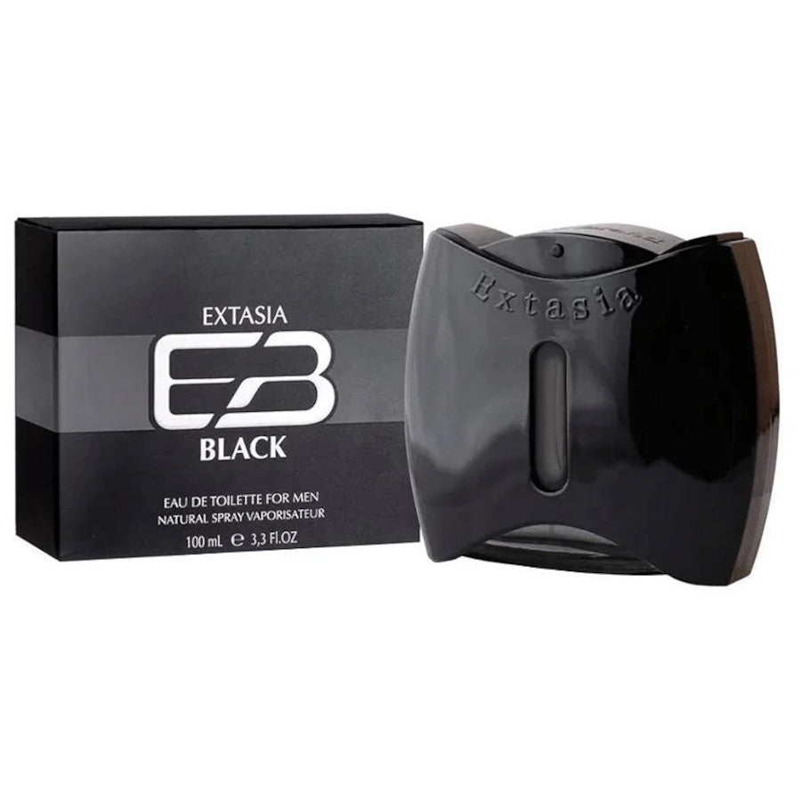New Brand Extasia Black 100ml Eau De Toilette