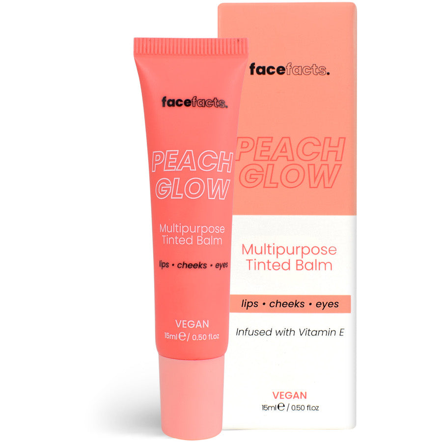 Face Facts Multi-Purpose Sheer Balm - Peach Glow (15ml)