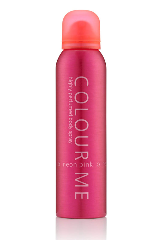 Milton Lloyd Colour Me Neon Pink 150ml Body Spray