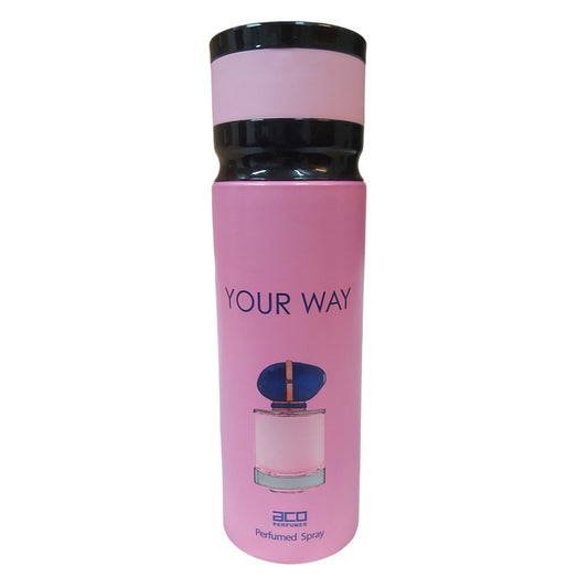 Aco Perfumes Your Way Perfumed Deodorant - 200ml