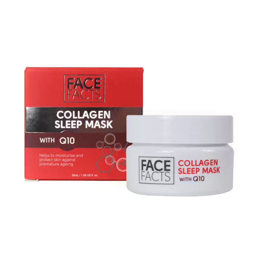 Face Facts Collagen With Q10 Gel Sleep Mask - 50ml