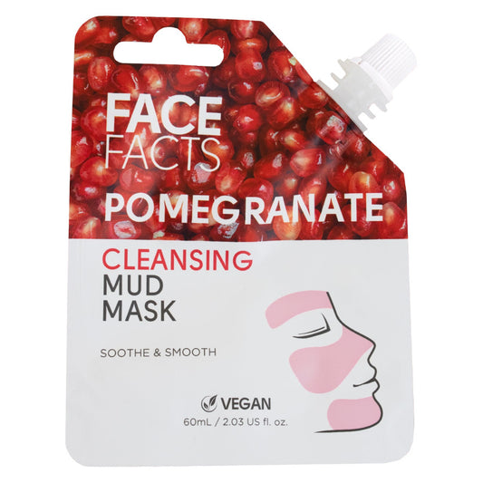 Face Facts Pomegranate Cleansing Mud Mask - 60ml