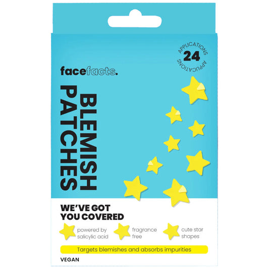 Face Facts Blemish Patches - Yellow Stars