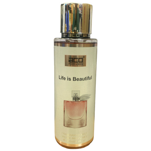 Aco Perfumes Life Is Beautiful Body Fragrance Mist - 250ml