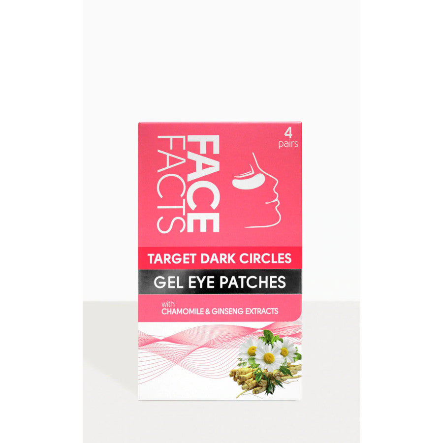 Face Facts Target Dark Circles Gel Eye Patches - 4 Pairs