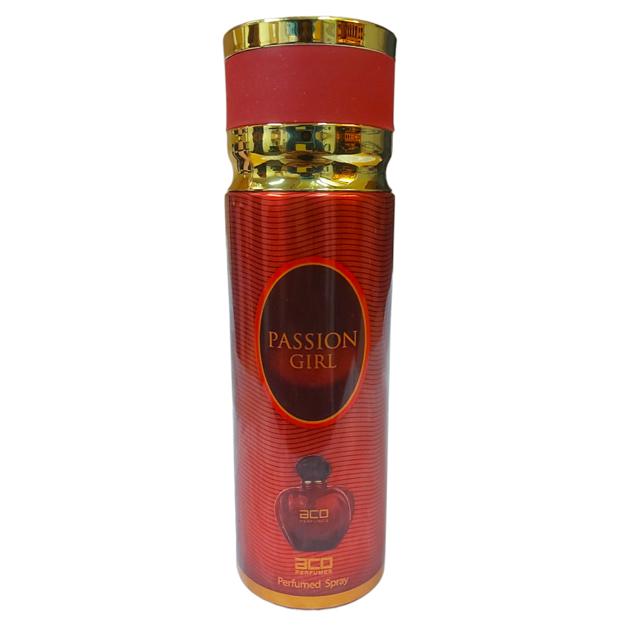 Aco Perfumes Passion Girl Perfumed Deodorant - 200ml