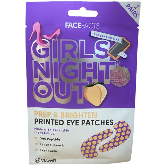 Face Facts Girls Night Out Prep & Brighten Eye Patches - 2 Pairs