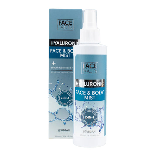 Face Facts Hyaluronic Face & Body Mist - 200ml