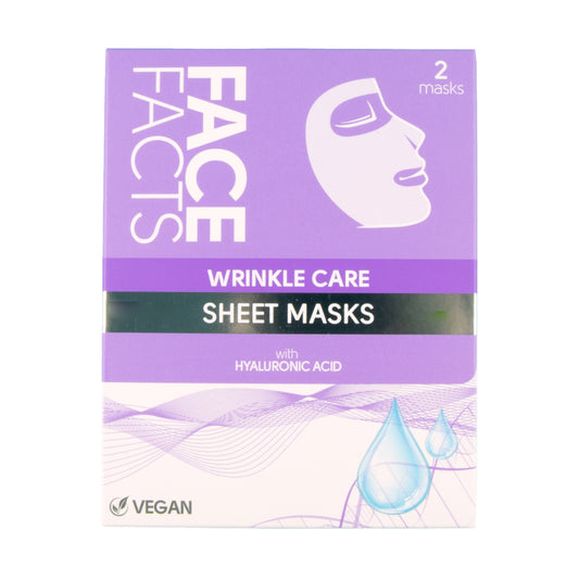 Face Facts Wrinkle Care Sheet Mask - 2 Masks