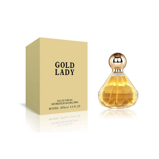 Fine Perfumery Gold Lady 100ml Eau De Parfum