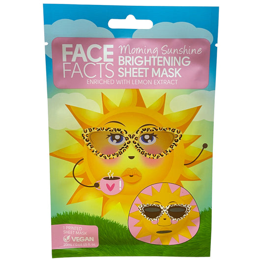 Face Facts Morning Sunshine Brightening Sheet Mask - 20ml