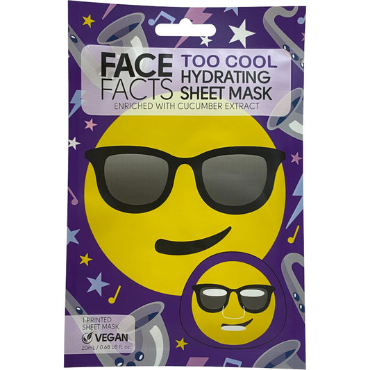 Face Facts Too Cool Hydrating Sheet Mask - 20ml