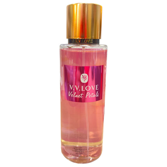 V.V.Love Velvet Petals Pink Fragrance Body Mist - 250ml