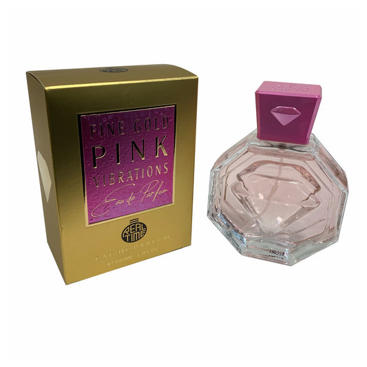 Real Time Fine Gold Pink Vibrations 100ml Eau De Parfum