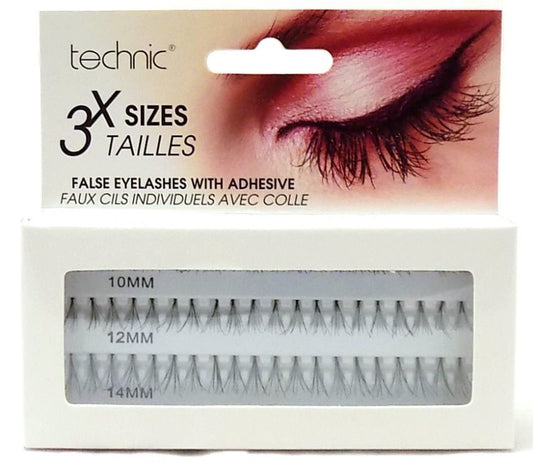 Technic Individual False Eyelashes 3 x Sizes