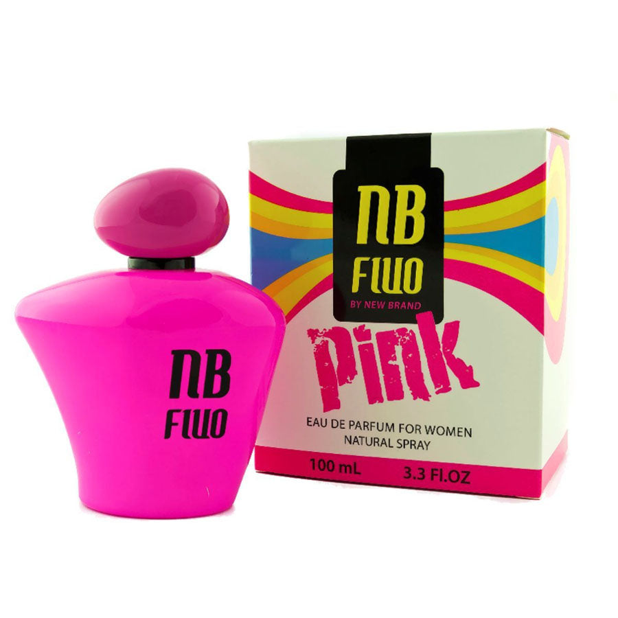 New Brand Fluo Pink 100ml Eau De Parfum