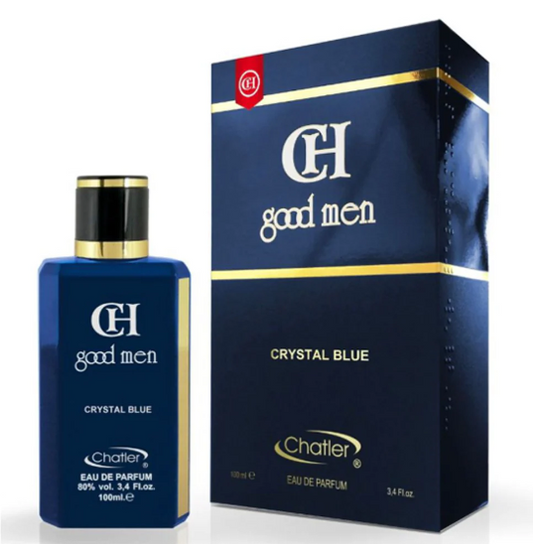Chatler Good Men Crystal Blue 100ml Eau De Parfum