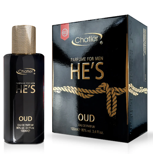 Chatler He's Oud 100ml Eau De Parfum