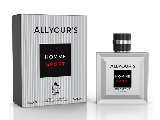 Milestone All Yours Homme Sport 100ml Eau De Parfum