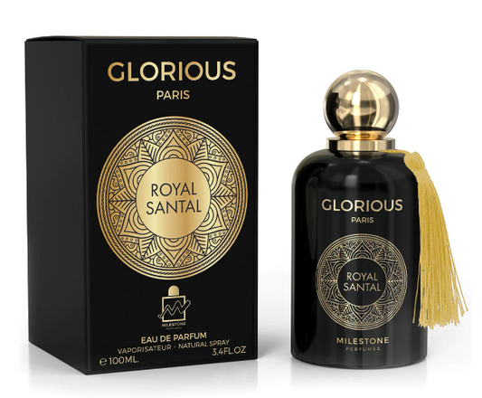 Milestone Glorious Paris Royal Santal 100ml Eau De Parfum