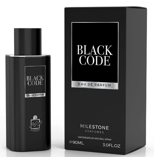 Milestone Black Code 90ml Eau De Parfum