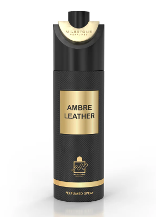 Milestone Body Spray 200ml - Ambre Leather