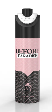 Milestone Body Spray 200ml - Before Paradise