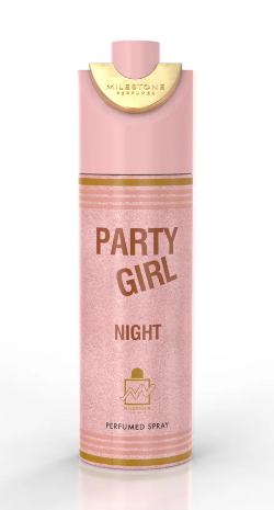 Milestone Body Spray 200ml - Party Girl Night