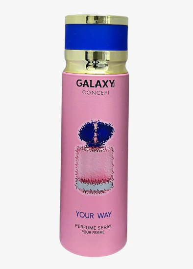 Galaxy Plus Concept Your Way 200ml Perfumed Body Spray