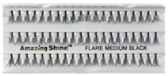 Amazing Shine Human Hair Eyelashes -Flare