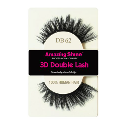 Amazing Shine 3D Double Human Hair Eyelashes